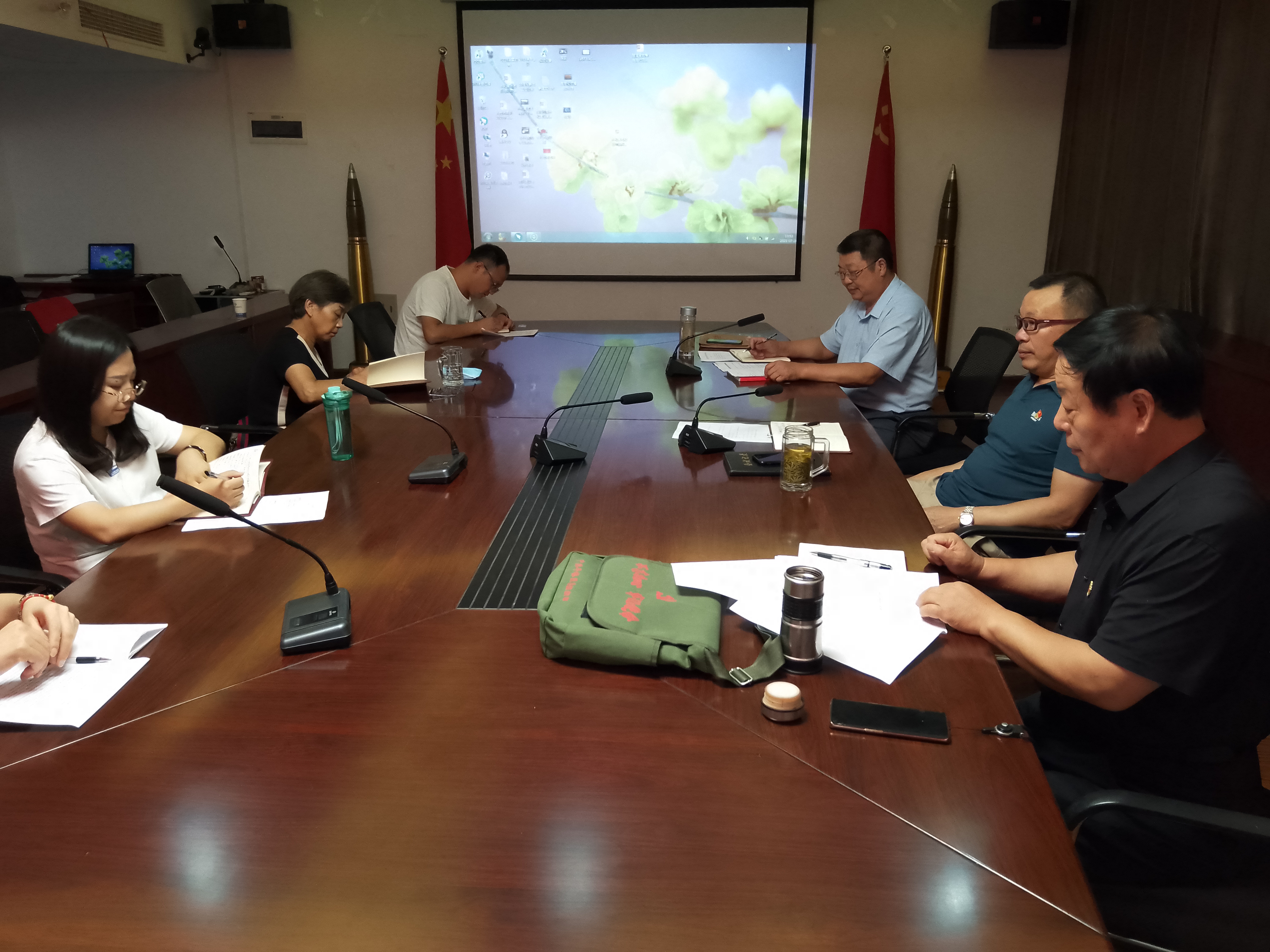 河南永和集团党支部开展7月份党员活动日学习